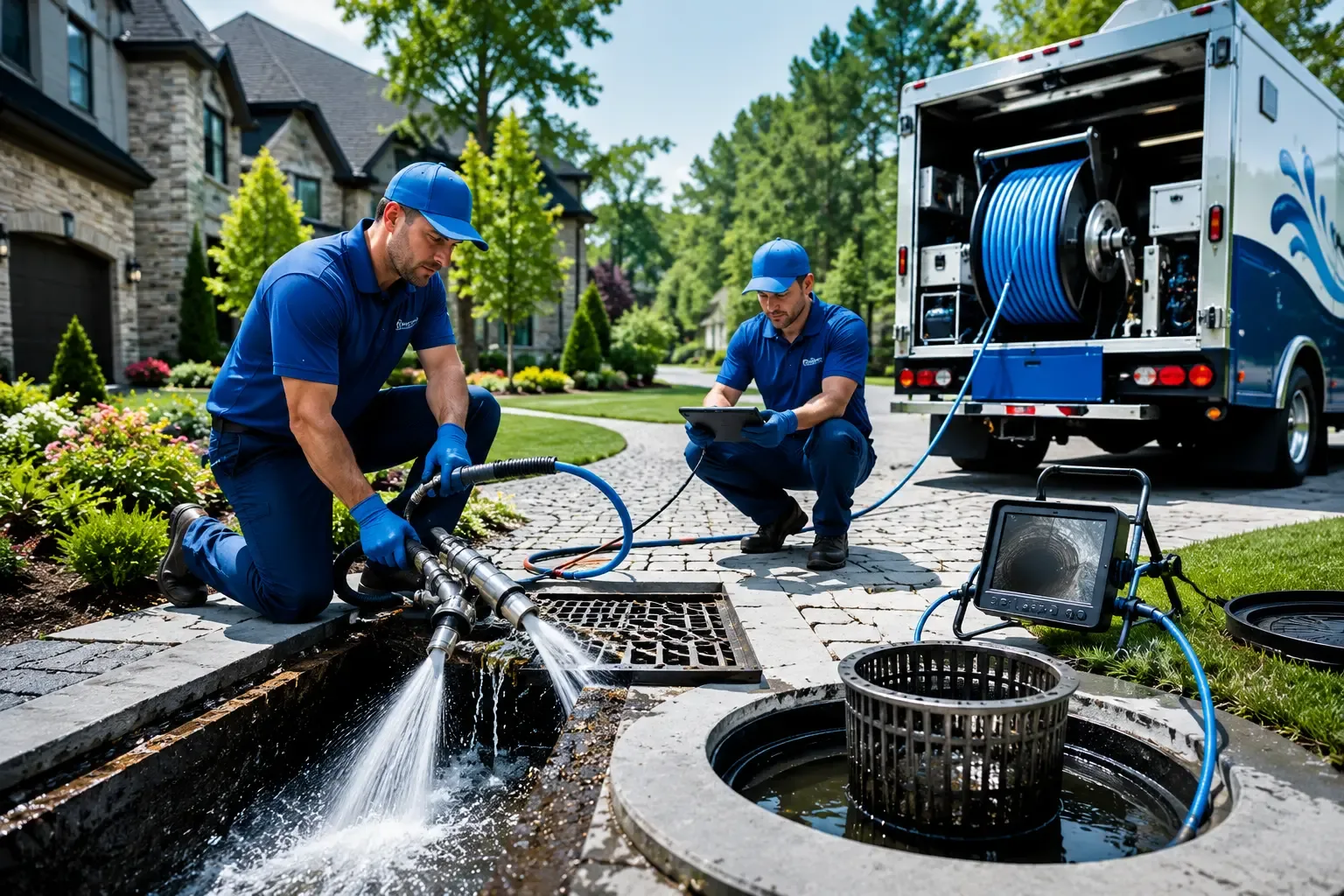 Local outdoor drain cleaning professionals in North Ferrisburgh, VT